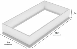 Polystyreen Zwembad Blokkenset - 10,00 X 5,00 X 1,50 M 9 Polystyreen Zwembad Blokkenset - 10,00 X 5,00 X 1,50 M -Winkel Voor Zwembadbenodigdheden 1000x500 zij size