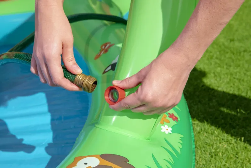 Bestway Friendly Woods Play Center Kinderzwembad - 295 X 199 X 130 Cm 6 Bestway Friendly Woods Play Center Kinderzwembad - 295 X 199 X 130 Cm - Afbeelding 4