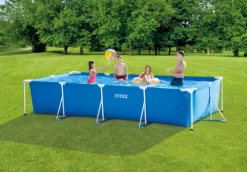 Intex Metal Frame Pool - 450 X 220 X 84 - Met Filterpomp -Winkel Voor Zwembadbenodigdheden 1320 1900 28274 inuse 2022 300