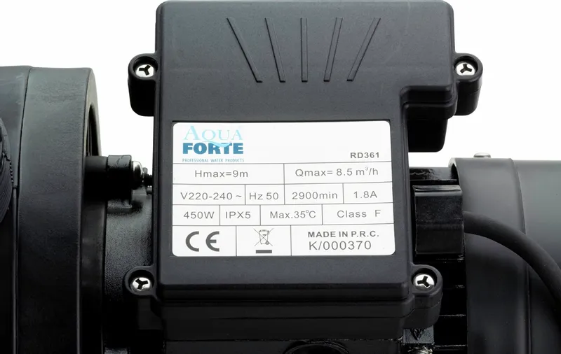 SP-450A Zwembadpomp 5m³ 9 SP-450A Zwembadpomp 5m³ - Afbeelding 7