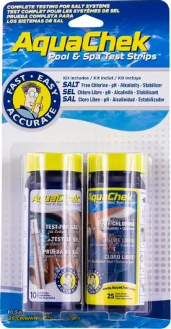 AquaChek Teststrips + Teststrips Voor Zoutwaterzwembaden -Winkel Voor Zwembadbenodigdheden 2297 3