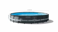 Intex Ultra Frame XTR Pool - 610 X 122 Cm - Met Zandfilterpomp En Accessoires 20 Intex Ultra Frame XTR Pool - 610 X 122 Cm - Met Zandfilterpomp En Accessoires -Winkel Voor Zwembadbenodigdheden 26334gn zwembadformaat
