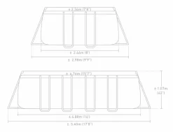 Intex Prism Frame Pool Greywood - 549 X 122 Cm – Met Filterpomp En Accessoires 16 Intex Prism Frame Pool Greywood - 549 X 122 Cm – Met Filterpomp En Accessoires -Winkel Voor Zwembadbenodigdheden 26792gn zwembadformaat 1