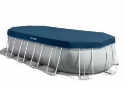 Intex Oval Prism Frame Pool - 610 X 305 X 122 Cm - Met Filterpomp En Accessoires -Winkel Voor Zwembadbenodigdheden 26798gn afdekzeil