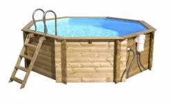 Tropic Octo 414 Houten Zwembad (hoogte 1,20)