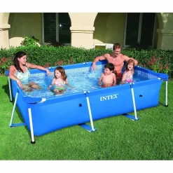 Intex Metal Frame Pool - 220 X 150 X 60 Cm 8 Intex Metal Frame Pool - 220 X 150 X 60 Cm -Winkel Voor Zwembadbenodigdheden 28270 02
