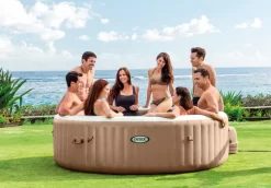 Intex Pure Spa Bubble Therapy Opblaasbare Spa - 8 Persoons -Winkel Voor Zwembadbenodigdheden 28412 inuse 2021 300