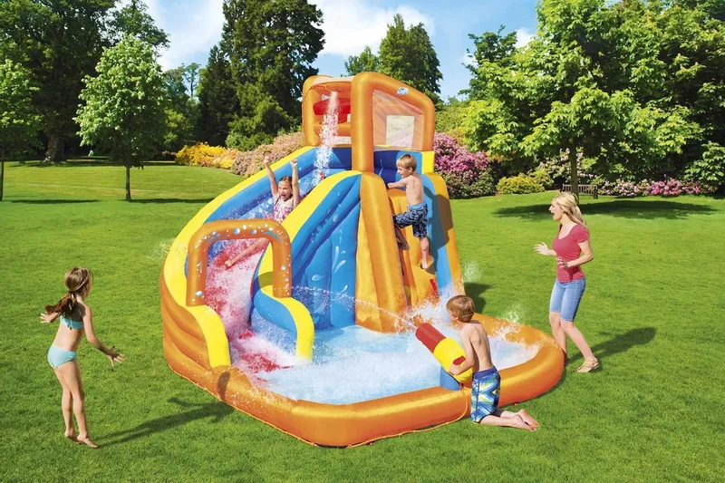 Bestway H2OGO! Turbo Splash Water Zone Mega Waterpark 3 Bestway H2OGO! Turbo Splash Water Zone Mega Waterpark
