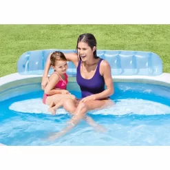Intex Family Lounge Pool Kinderzwembad 224 X 216 X 76 Cm -Winkel Voor Zwembadbenodigdheden 57190 2