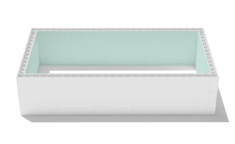 Polystyreen Zwembad Blokkenset High Density - 6,00 X 3,00 X 1,50 M 3 Polystyreen Zwembad Blokkenset High Density - 6,00 X 3,00 X 1,50 M