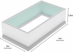 Polystyreen Zwembad Blokkenset High Density - 6,00 X 3,00 X 1,50 M 9 Polystyreen Zwembad Blokkenset High Density - 6,00 X 3,00 X 1,50 M -Winkel Voor Zwembadbenodigdheden 600x300 zij ps80 size 1