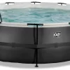 EXIT TOYS EXIT Black Leather Zwembad - 488 X 122 Cm - Met Zandfilterpomp En Trap 2 EXIT TOYS EXIT Black Leather Zwembad - 488 X 122 Cm - Met Zandfilterpomp En Trap -Winkel Voor Zwembadbenodigdheden 615 1200 exit 30 27 16 20 int 1