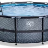 EXIT TOYS EXIT Stone Zwembad - 450 X 122 Cm - Met Zandfilterpomp En Trap 2 EXIT TOYS EXIT Stone Zwembad - 450 X 122 Cm - Met Zandfilterpomp En Trap -Winkel Voor Zwembadbenodigdheden 637 1200 exit stone zwembad o450x122cm met zandfilterpomp grijs