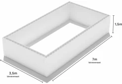 Polystyreen Zwembad Blokkenset - 7,00 X 3,50 X 1,50 M 9 Polystyreen Zwembad Blokkenset - 7,00 X 3,50 X 1,50 M -Winkel Voor Zwembadbenodigdheden 700x350 zij size