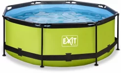 EXIT TOYS EXIT Lime Zwembad - 244 X 76 Cm - Met Filterpomp