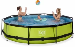 EXIT TOYS EXIT Lime Zwembad - 360 X 76 Cm - Met Filterpomp -Winkel Voor Zwembadbenodigdheden 765 1200 exit 30 12 12 40 int 3