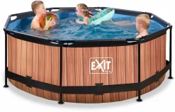 EXIT TOYS EXIT Wood Zwembad - 244 X 76 Cm - Met Filterpomp -Winkel Voor Zwembadbenodigdheden 766 1200 exit 30 12 08 10 int 4