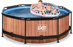 EXIT TOYS EXIT Wood Zwembad - 244 X 76 Cm - Met Filterpomp -Winkel Voor Zwembadbenodigdheden 786 1200 exit 30 12 08 10 int 3