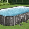 Bestway Power Steel Oval Zwembad - 610 X 366 X 122 Cm - Met Filterpomp En Accessoires -Winkel Voor Zwembadbenodigdheden 800 1200 5611s 5611r 5133 pr web