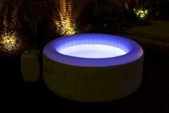 Bestway Lay-Z Spa Tahiti AirJet Opblaasbare Spa - 4 Persoons -Winkel Voor Zwembadbenodigdheden 800 1200 60007 night scene 0013 pr web