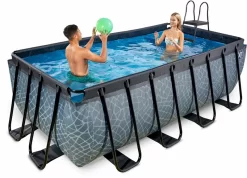 EXIT TOYS EXIT Stone Zwembad - 400 X 200 X 122 Cm - Met Zandfilterpomp En Trap 14 EXIT TOYS EXIT Stone Zwembad - 400 X 200 X 122 Cm - Met Zandfilterpomp En Trap -Winkel Voor Zwembadbenodigdheden 866 1200 exit 30 27 42 00 int 6