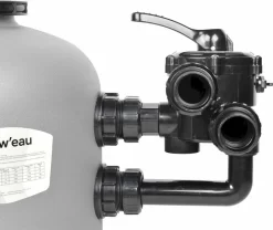 W'eau SPE-700 Side Mount Zandfilter 20m³ -Winkel Voor Zwembadbenodigdheden 900 1071 side mount blackgrey 3 1