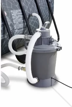 EXIT TOYS EXIT Stone Zwembad - 400 X 200 X 100 Cm - Met Zandfilterpomp En Trap -Winkel Voor Zwembadbenodigdheden 900 607 exit 30 17 42 00 int 5 1