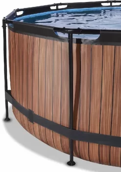 EXIT TOYS EXIT Wood Zwembad - 360 X 122 Cm - Met Zandfilterpomp En Trap -Winkel Voor Zwembadbenodigdheden 900 638 exit 30 27 12 10 int 3