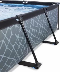 EXIT TOYS EXIT Stone Zwembad - 300 X 200 X 65 Cm - Met Filterpomp -Winkel Voor Zwembadbenodigdheden 900 753 exit 30 00 32 00 int 3