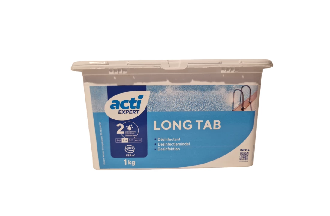 Acti Acti Long Tab Chloor Tabletten 1kg - 250 Grams 7 Acti Acti Long Tab Chloor Tabletten 1kg - 250 Grams - Afbeelding 5