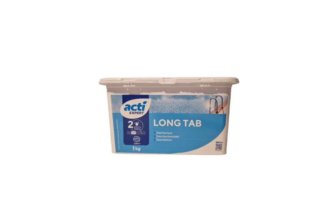 Acti Acti Long Tab Chloor Tabletten 1kg - 250 Grams 3 Acti Acti Long Tab Chloor Tabletten 1kg - 250 Grams