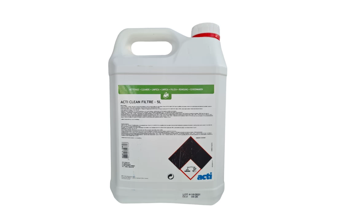 Acti Acti Zwembad Filter Reiniger-Ontkalker 5L 4 Acti Acti Zwembad Filter Reiniger-Ontkalker 5L - Afbeelding 2