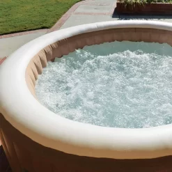 Intex Pure Spa Bubble Therapy Opblaasbare Spa - 6 Persoons 18 Intex Pure Spa Bubble Therapy Opblaasbare Spa - 6 Persoons -Winkel Voor Zwembadbenodigdheden beige2