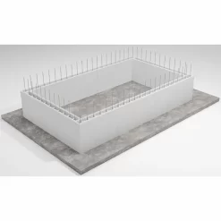 Zelfbouwpakket Zwembad 10.00 X 5.00 X 1.50 M 8 Zelfbouwpakket Zwembad 10.00 X 5.00 X 1.50 M -Winkel Voor Zwembadbenodigdheden blokkenset bouwkundig zwembad met staal