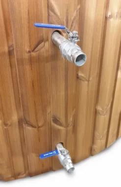 Houtgestookte Hottub Met Filteraansluiting - 4-6 Personen - Wit 11 Houtgestookte Hottub Met Filteraansluiting - 4-6 Personen - Wit -Winkel Voor Zwembadbenodigdheden connenctions of filtration 1