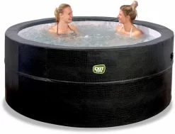 EXIT TOYS EXIT Leather Premium Opbouw Spa - 4-6 Persoons -Winkel Voor Zwembadbenodigdheden exit leather premium 6 opblaasbare spa sfeer 2