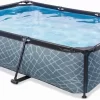 EXIT TOYS EXIT Stone Zwembad - 220 X 150 X 65 Cm - Met Filterpomp 1 EXIT TOYS EXIT Stone Zwembad - 220 X 150 X 65 Cm - Met Filterpomp -Winkel Voor Zwembadbenodigdheden exit stone zwembad 1