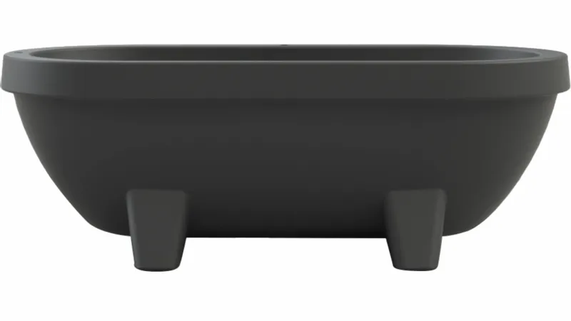 Gardentub Tuinbad - Antraciet 4 Gardentub Tuinbad - Antraciet - Afbeelding 2