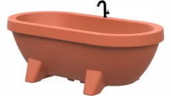 Gardentub Tuinbad - Terracotta -Winkel Voor Zwembadbenodigdheden gardentubgeel5 1