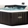 Intex Pure Spa Jet & Bubble Deluxe Opblaasbare Spa - 4 Persoons -Winkel Voor Zwembadbenodigdheden intex pure spa jet bubble deluxe opblaasbare spa 4persoons