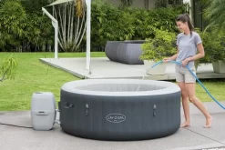 Bestway Lay-Z Spa Bali AirJet Opblaasbare Spa - 4 Persoons -Winkel Voor Zwembadbenodigdheden lay z spa bali airjet opblaasbare spa 4 persoons 25