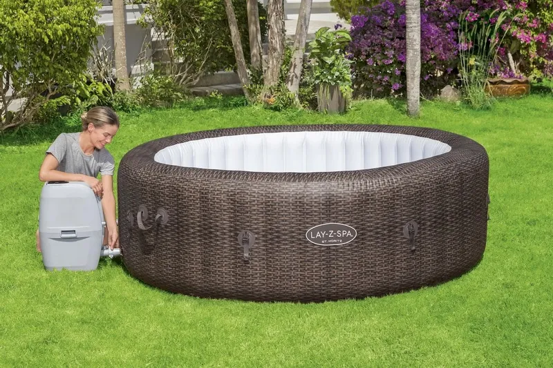 Bestway Lay-Z Spa St. Moritz AirJet Opblaasbare Spa - 7 Persoons 7 Bestway Lay-Z Spa St. Moritz AirJet Opblaasbare Spa - 7 Persoons - Afbeelding 5