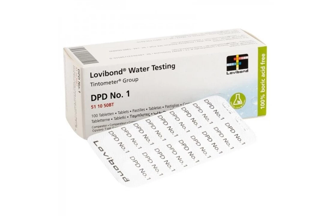 Lovibond Lovibond DPD 1 Navulling Reagens 250 Stuks 4 Lovibond Lovibond DPD 1 Navulling Reagens 250 Stuks - Afbeelding 2