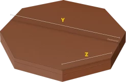 Spa Cover Tot 250 Cm - Model 3