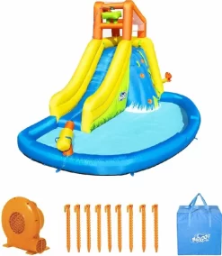 Bestway H2OGO! Mount Splashmore Mega Waterpark 20 Bestway H2OGO! Mount Splashmore Mega Waterpark -Winkel Voor Zwembadbenodigdheden mount splashmore 1