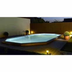 Gardipool Oblong 6.20 X 3.90 X 1.46 M Houten Zwembad -Winkel Voor Zwembadbenodigdheden oblong5 2