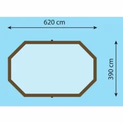 Gardipool Oblong 6.20 X 3.90 X 1.20 M Houten Zwembad 15 Gardipool Oblong 6.20 X 3.90 X 1.20 M Houten Zwembad -Winkel Voor Zwembadbenodigdheden oblong6