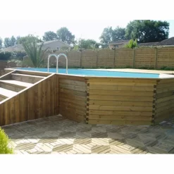Gardipool Oblong 8.10 X 4.60 X 1.46 M Houten Zwembad 13 Gardipool Oblong 8.10 X 4.60 X 1.46 M Houten Zwembad -Winkel Voor Zwembadbenodigdheden oblong7 4