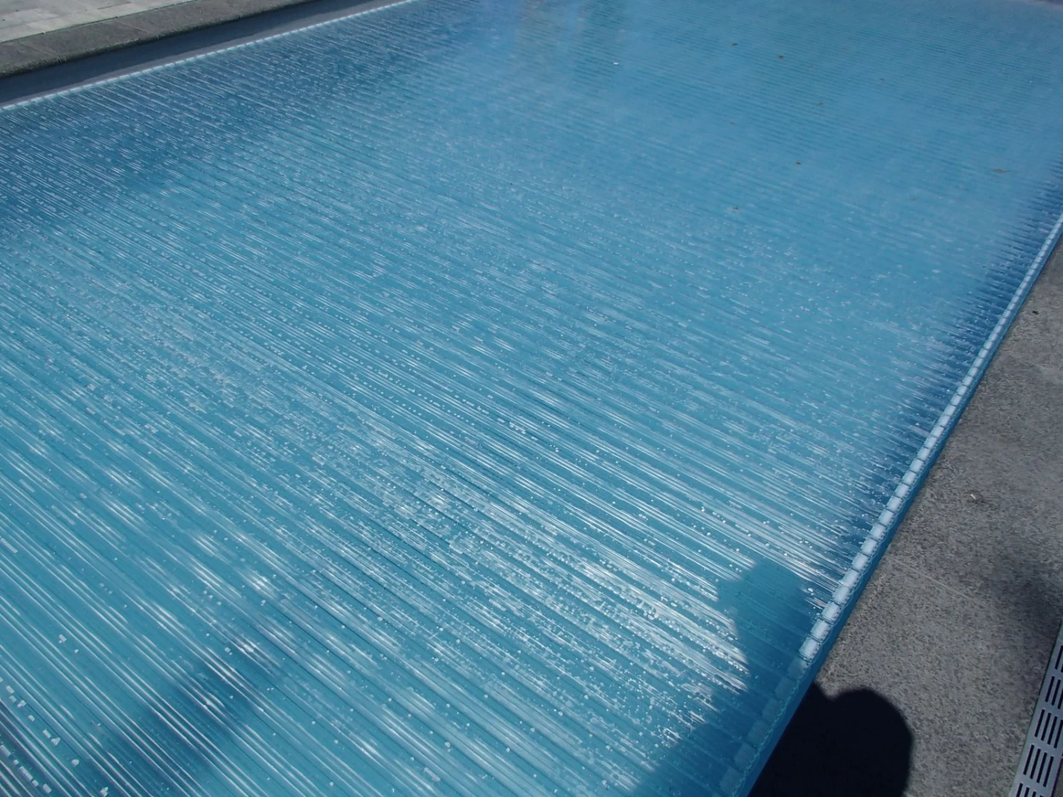 Aquadeck PC Transparant Lamellen 4 Aquadeck PC Transparant Lamellen - Afbeelding 2