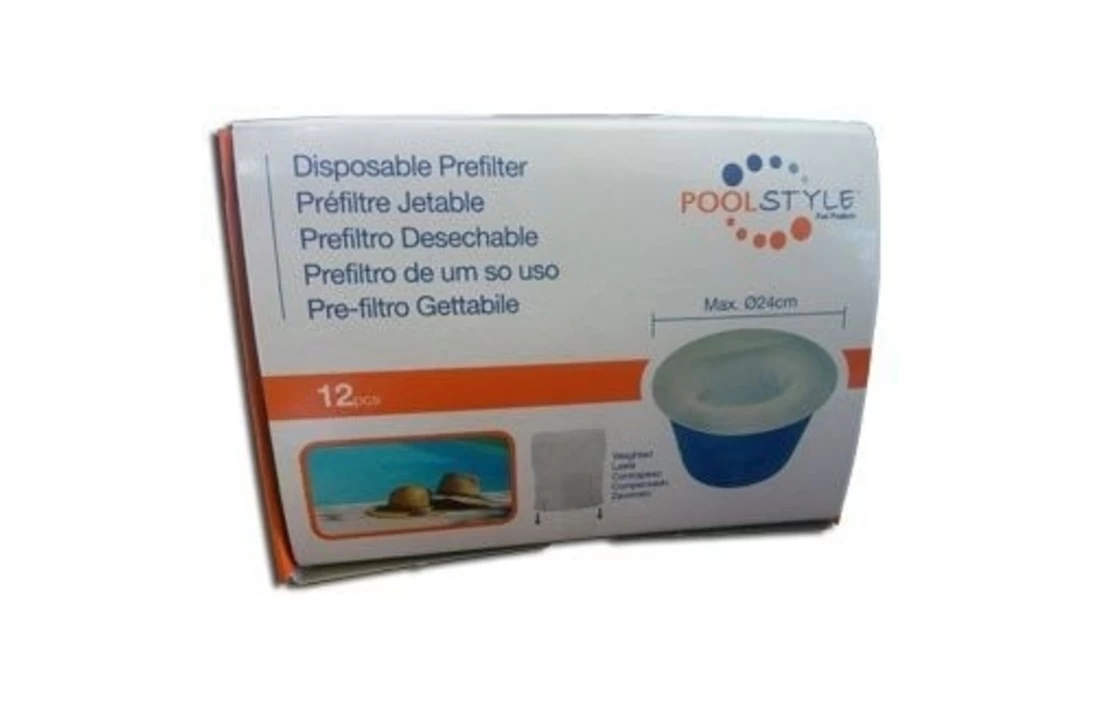 Poolstyle Wegwerp Voorfilter Poolstyle 4 Poolstyle Wegwerp Voorfilter Poolstyle - Afbeelding 2
